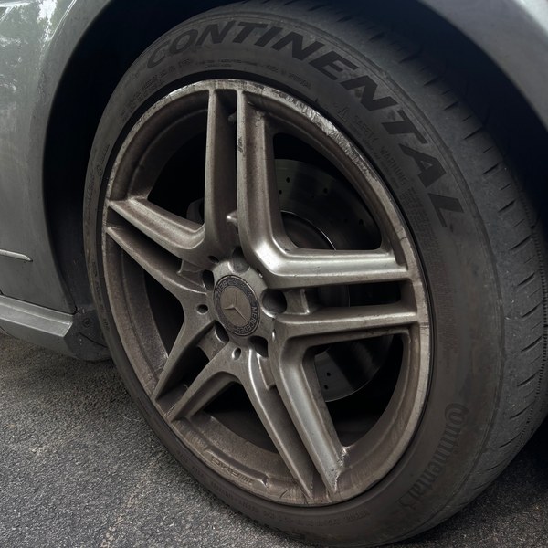 Wheels & tires before detailing