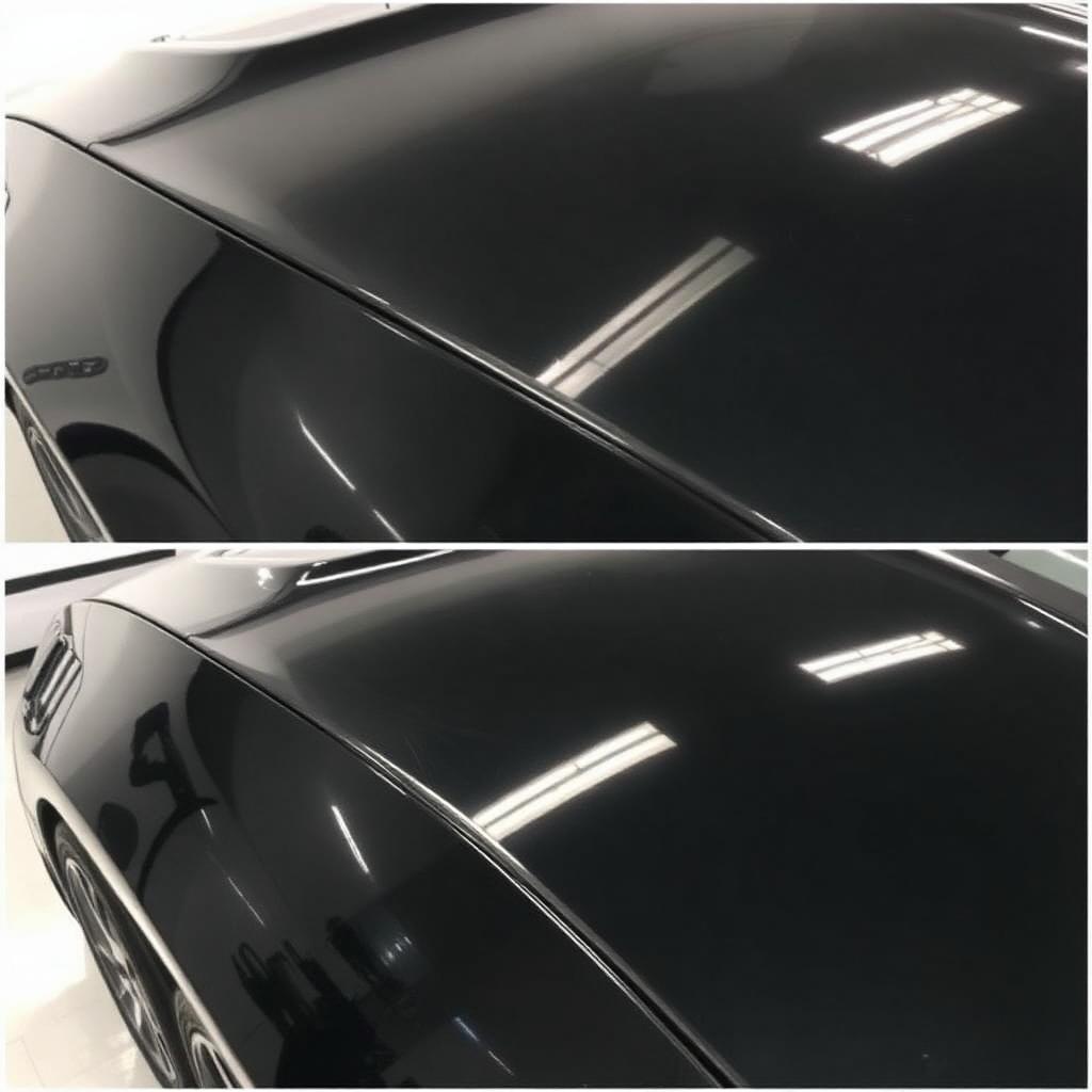 Exterior paint after detailing
