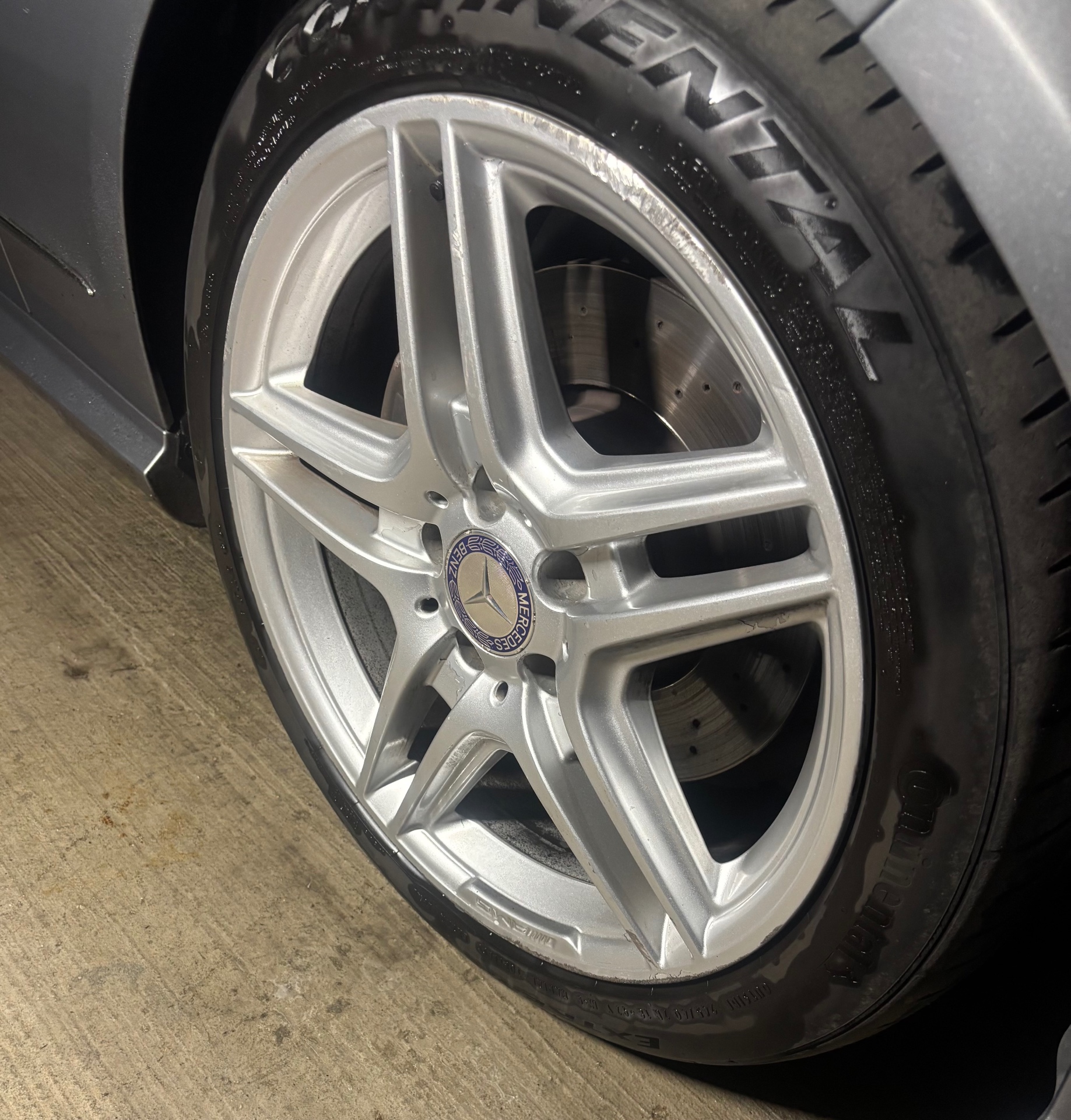 Wheels & tires after detailing
