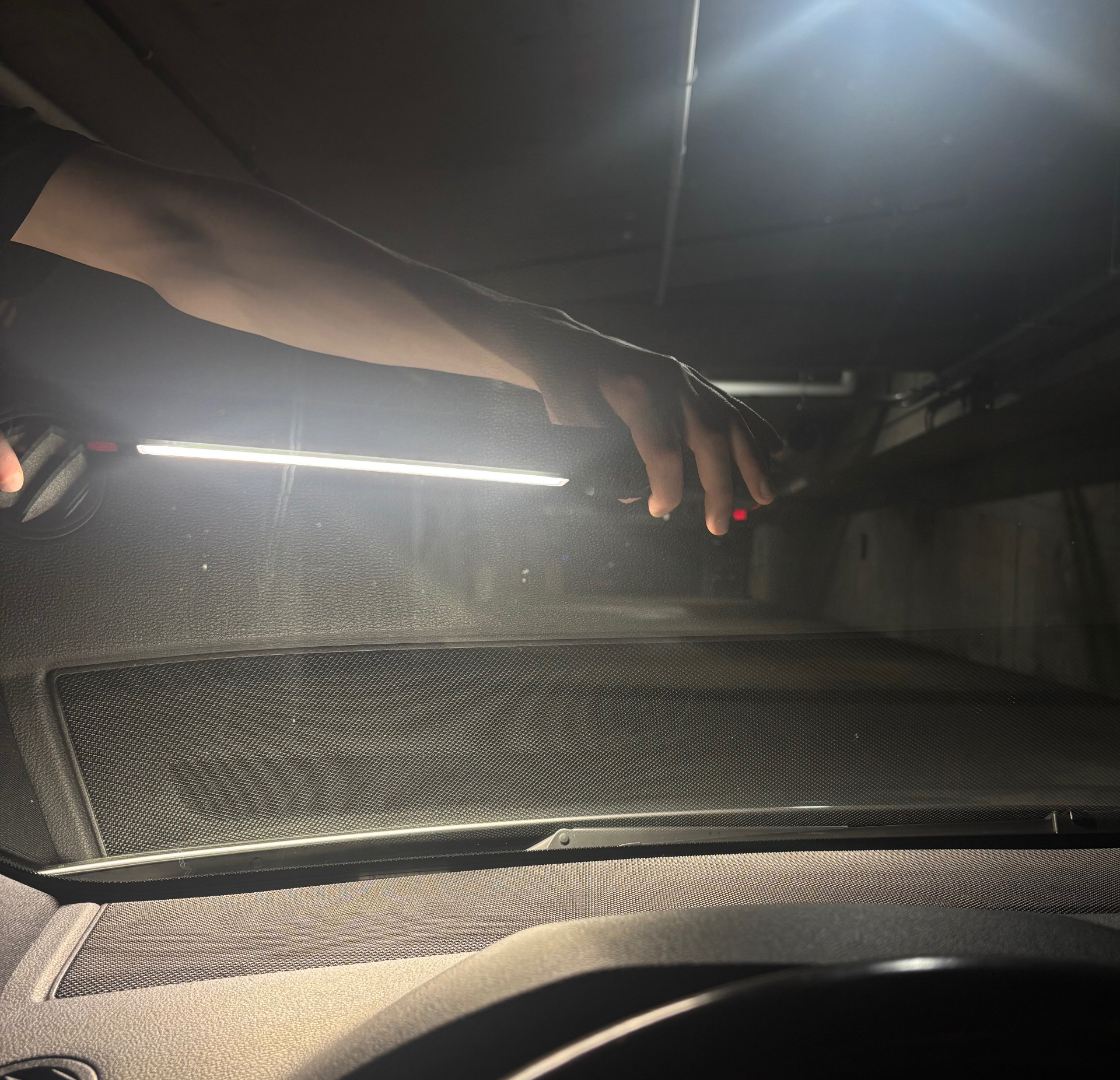 Windshield restoration after detailing